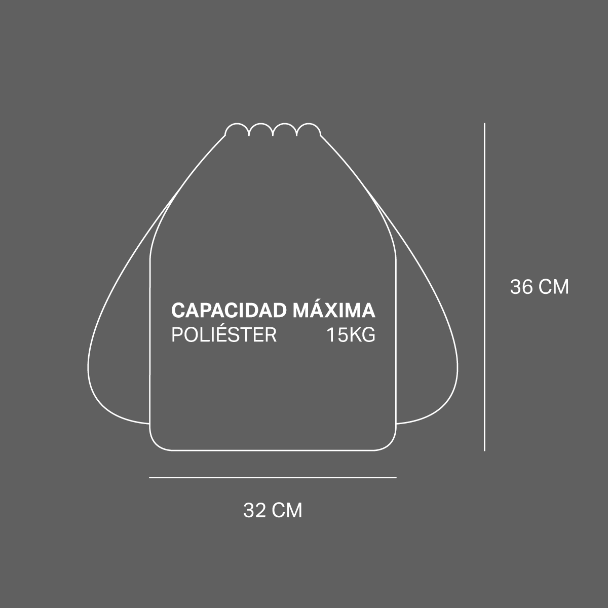 Tula Ecológica eco 3 poliéster - Imagen 3