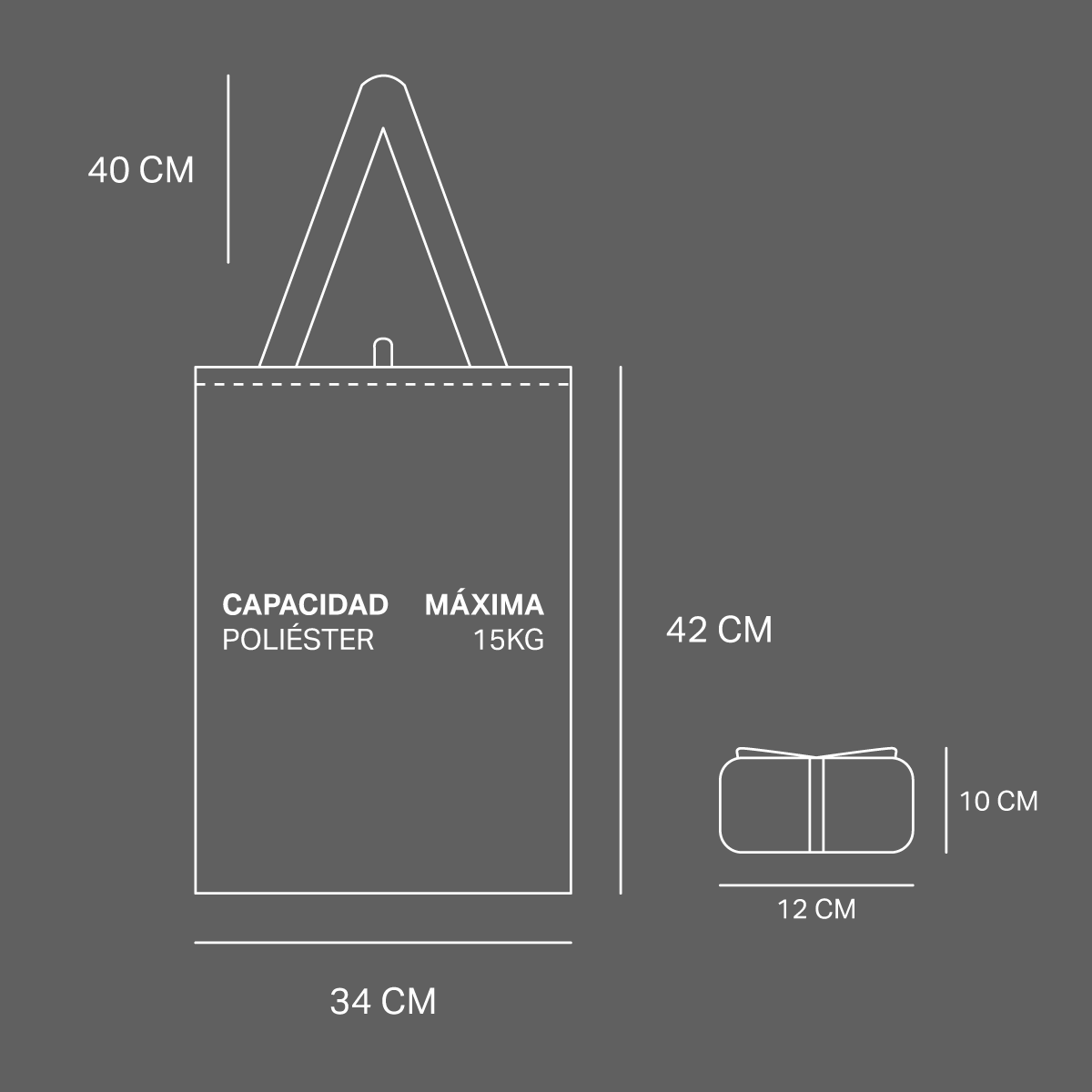 Bolsa plegable eco 48 - Image 4